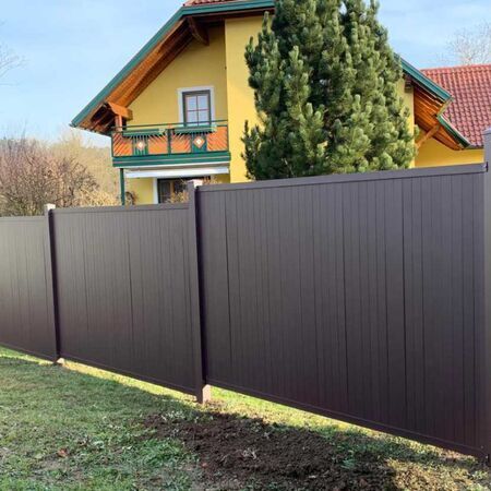 Aluzaun "Altausseer See" Nut & Feder