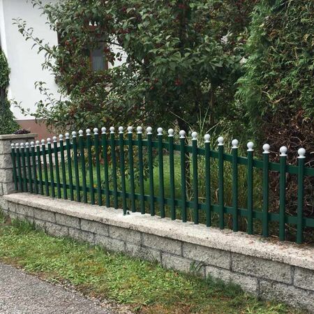 Aluzaun "Traunsee" Palisade