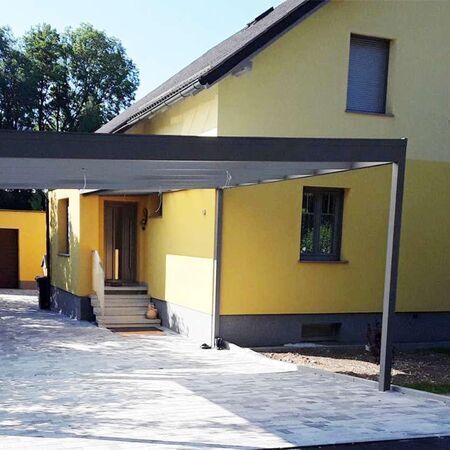 Alu Carport "Ötscher" Flachdach