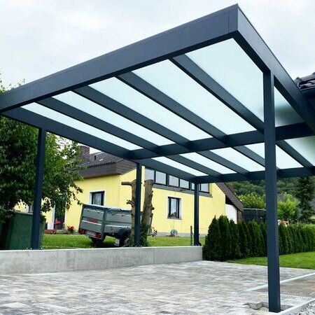 Alu Carport "Ötscher" Flachdach