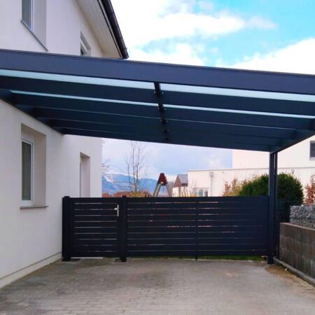Alu Carport "Traunstein" Pultdach