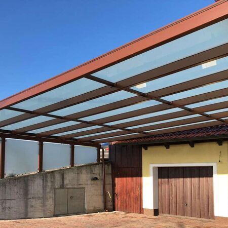 Alu Carport "Traunstein" Pultdach